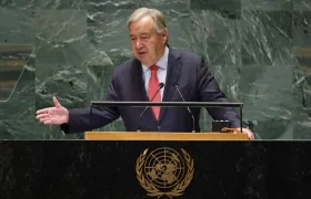 Secretario general de la ONU, António Guterres.