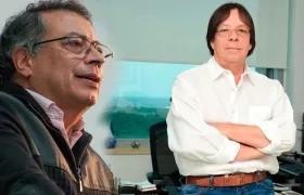 Gustavo Petro y César Lorduy. 