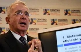 El expresidente Álvaro Uribe Vélez.