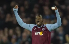 Jhon Jáder Durán, delantero colombiano del Aston Villa. 