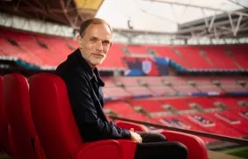 Thomas Tuchel fue presentado este miércoles en el Wembley.