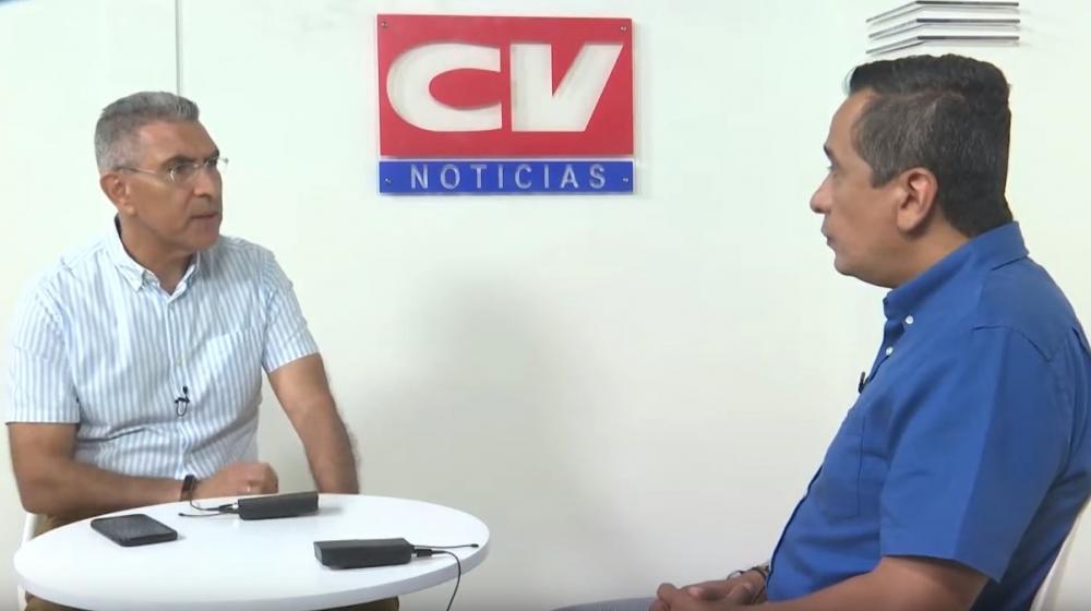 Jorge Cura en entrevista con Carlos Rodriguez, Contralor del Atlántico.