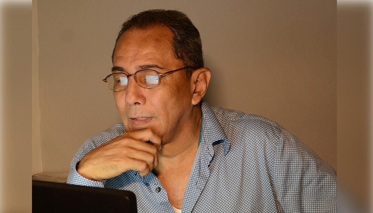 William Ahumada Maury, autor de la novela "Golpe al macho".