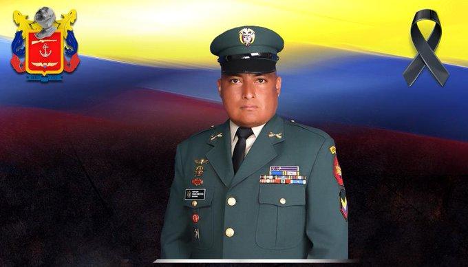 Sargento Franklin Montaña, muerto en combate con el ELN