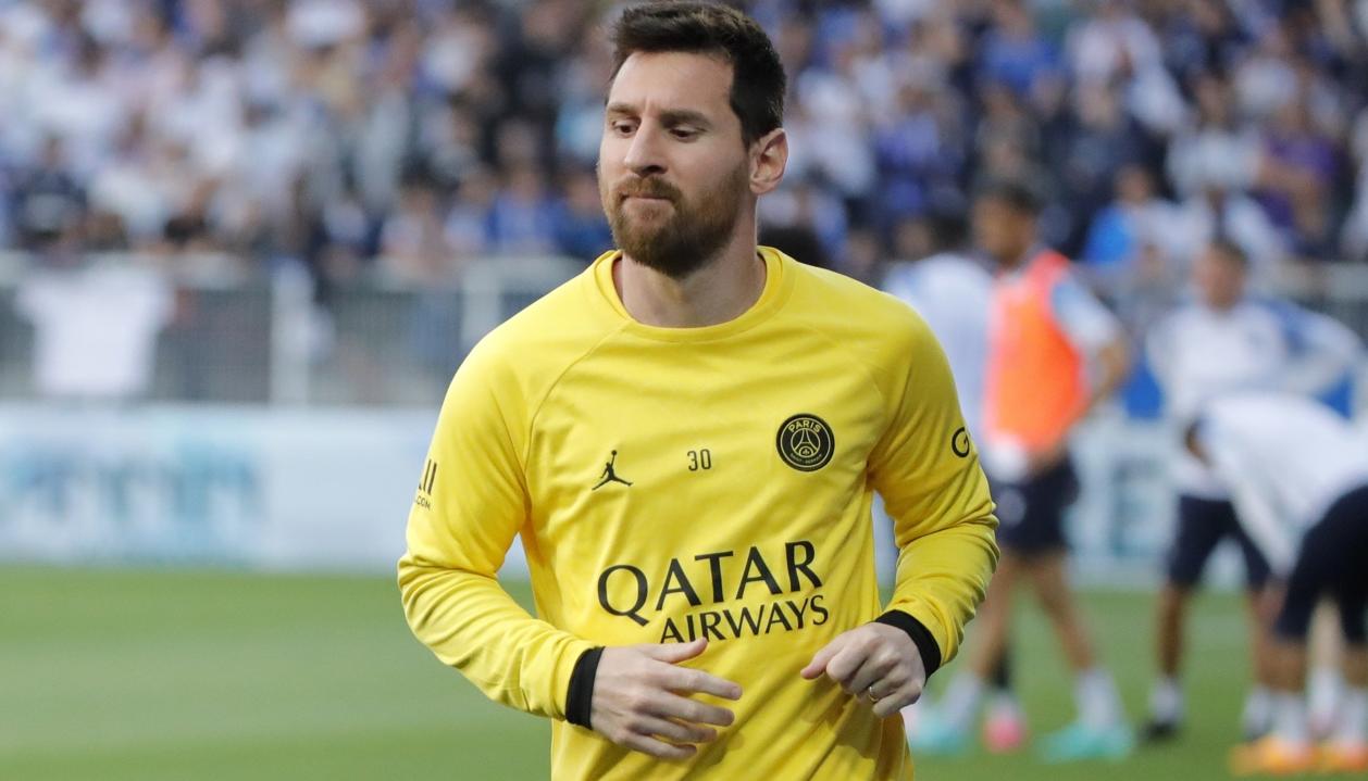 Lionel Messi jugará este sábado su último partido con el PSG.