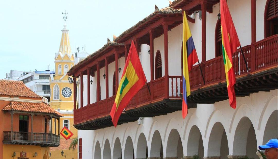 Sede de la Alcaldía de Cartagena. 