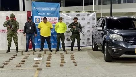 Hombre capturado con droga en Caquetá