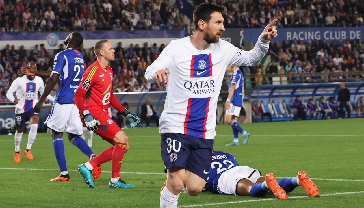 Lionel Messi llegó en 2021 al PSG, procedente del Barcelona 