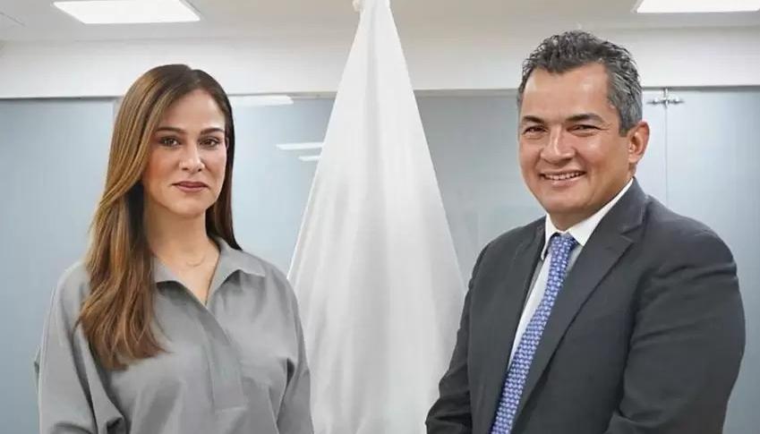 Maritza Martínez y Alfonso Campo, al frente del Consejo Nacional Electoral, CNE.