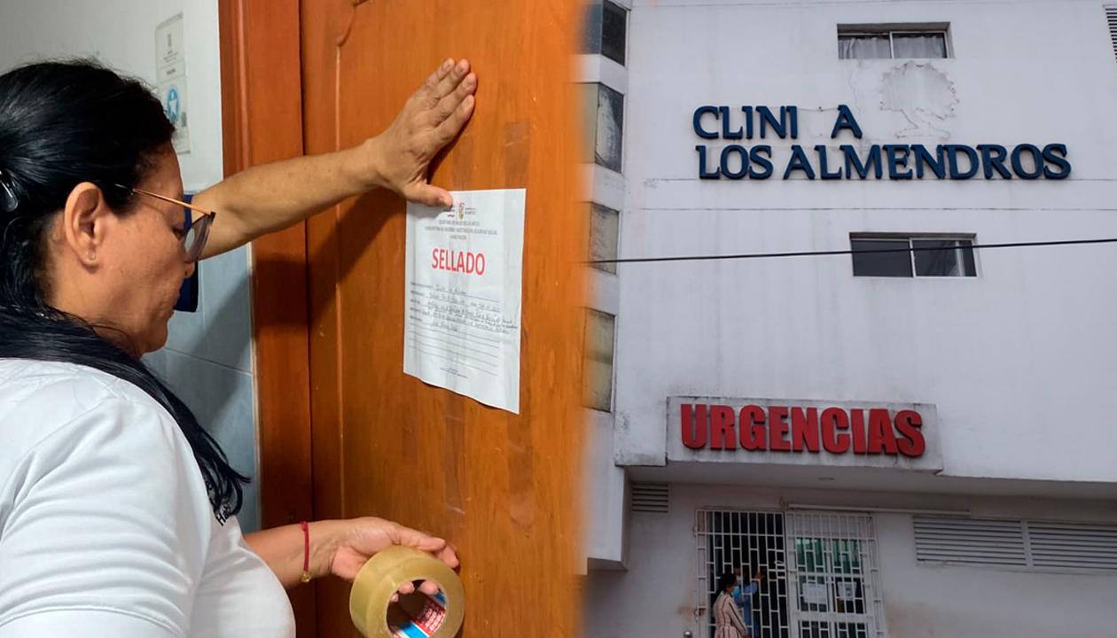 Unidad pediátrica de la Clínica Los Almendros cerrada