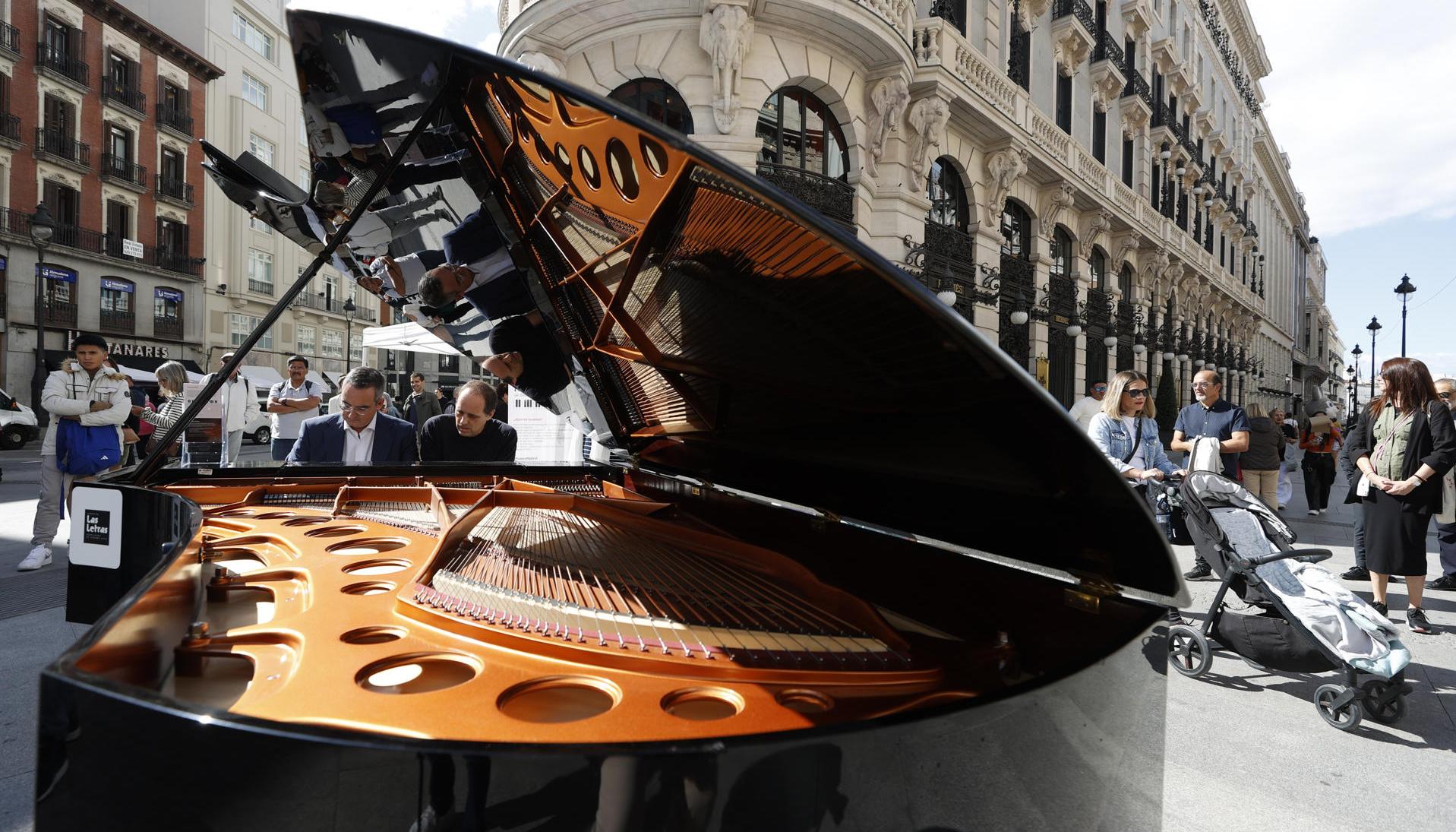 Pianos de cola en Madrid.