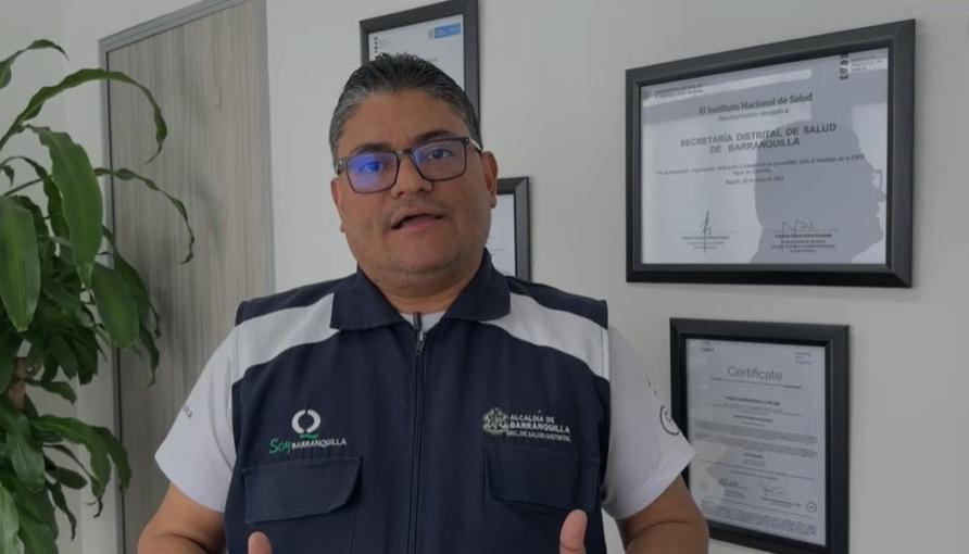 Humberto Mendoza Charris, Secretario distrital de Salud.