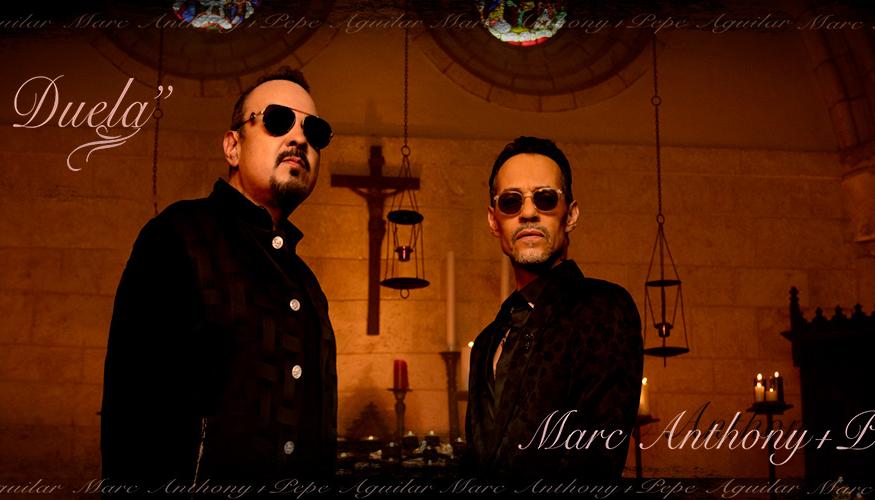 Pepe Aguilar y Marc Anthony.