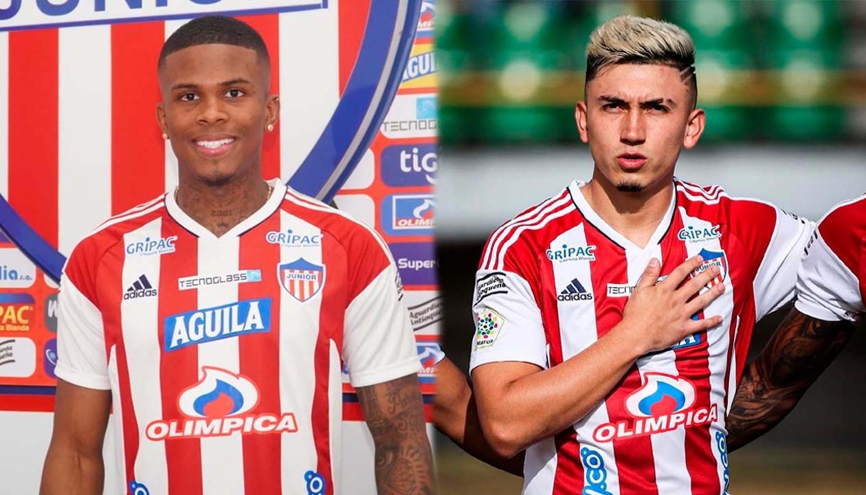 Brayan Ceballos y Fabián Ángel, convocados del Junior. 