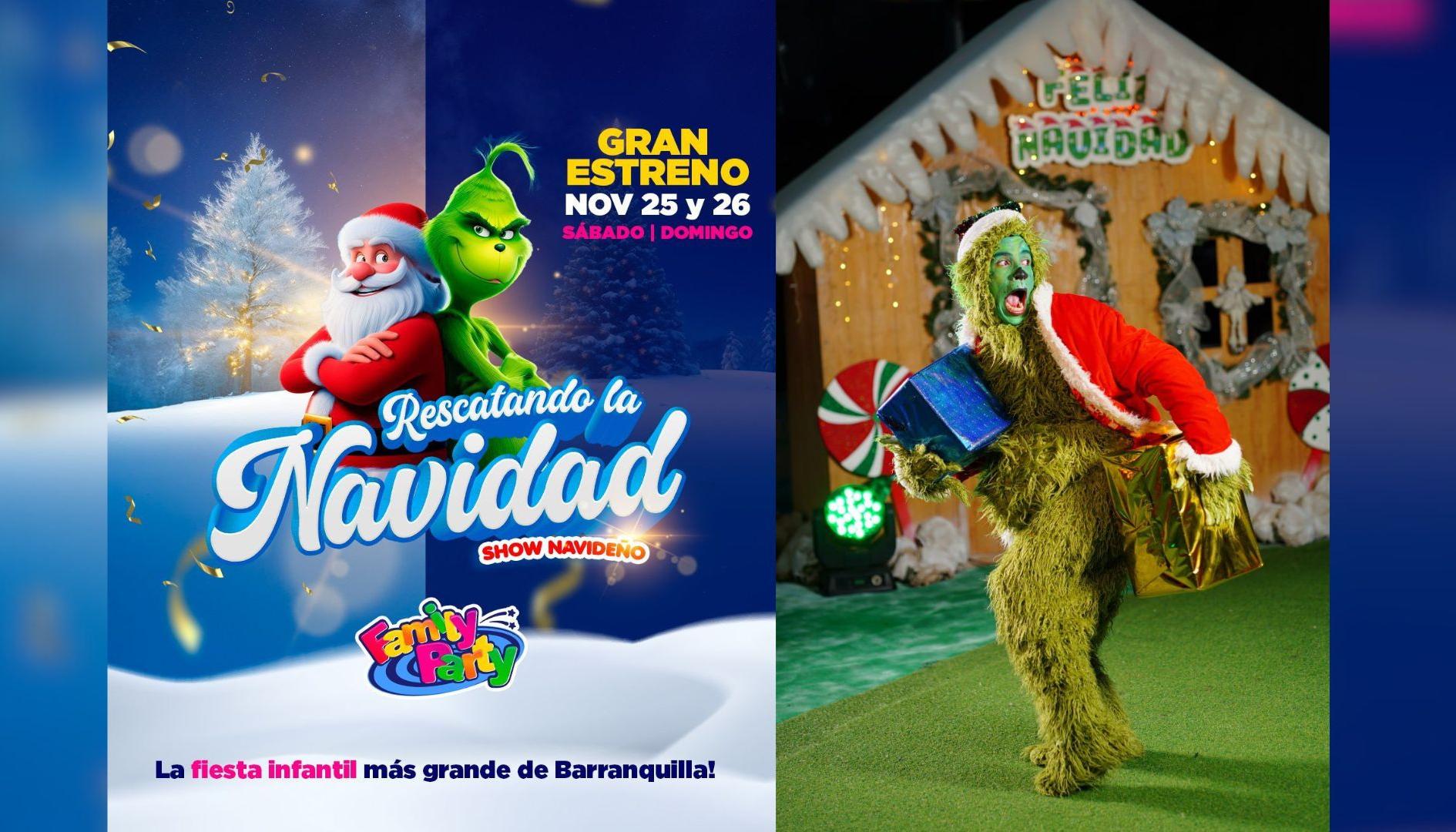 Show 'Rescatando la Navidad’.