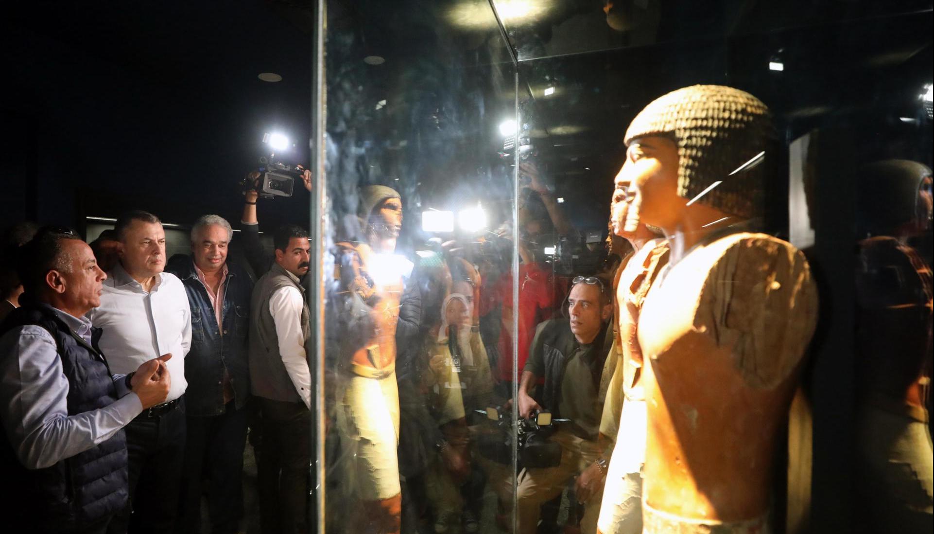 Turistas en el el Museo Imhotep.