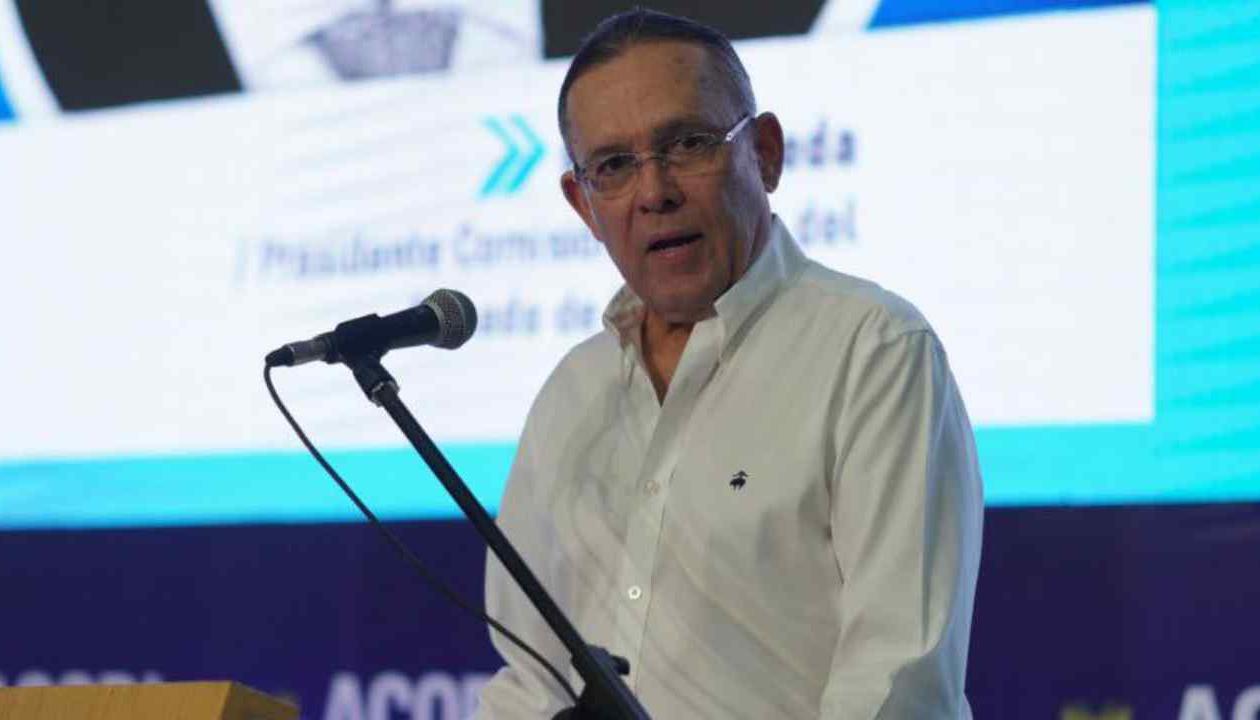 Efraín Cepeda, presidente del Partido Conservador.