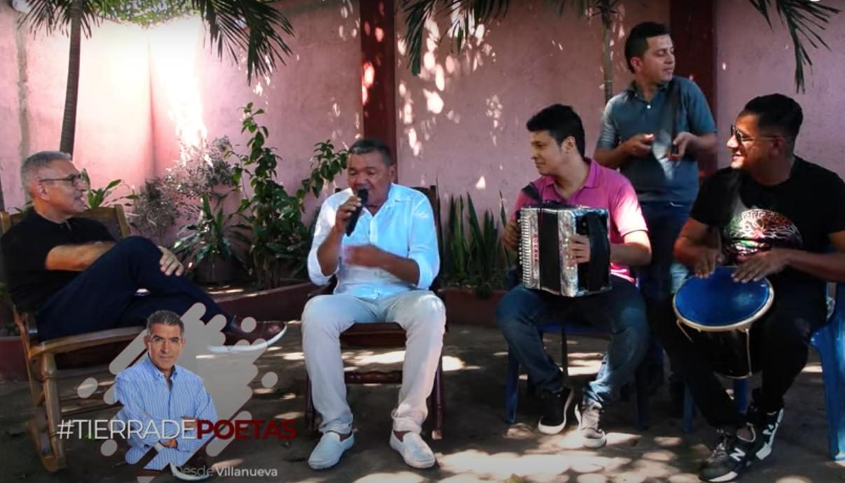Jorge Cura en la entrevista que le hizo a José 'Cachete' López en Villanueva