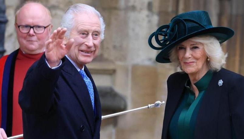 El rey Carlos III y la reina Camila.