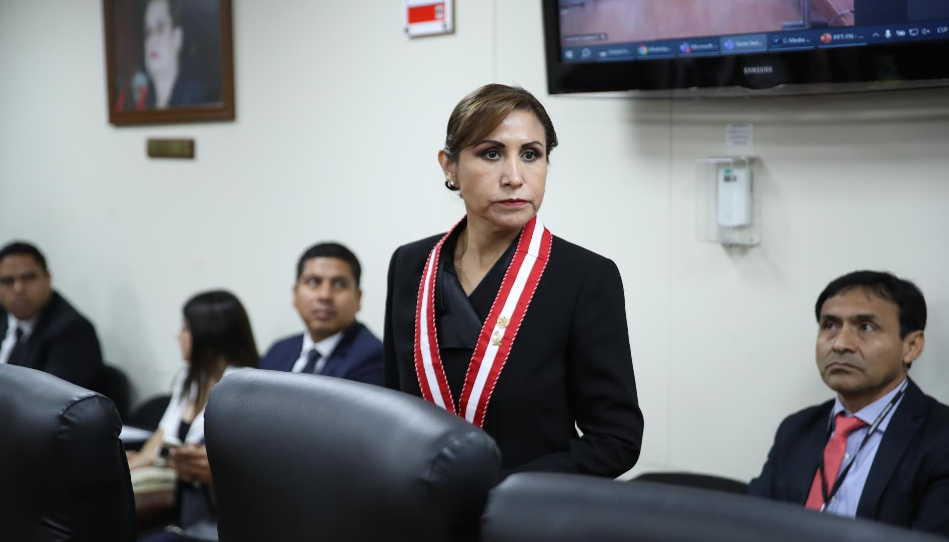 Patricia Benavides, fiscal general suspendida. 