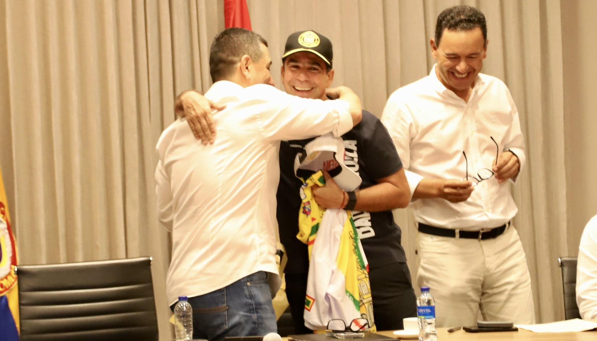 Los Alcaldes de Cartagena y Barranquilla, Dumek Turbay y Alex Char.