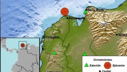 El reporte del Servicio Geológico Colombiano
