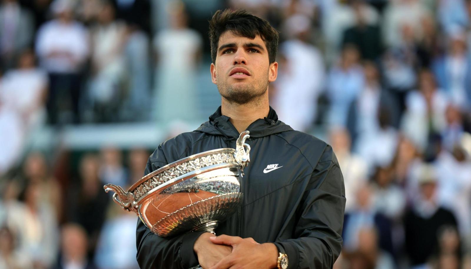Alcaraz, campeón del Roland Garros.
