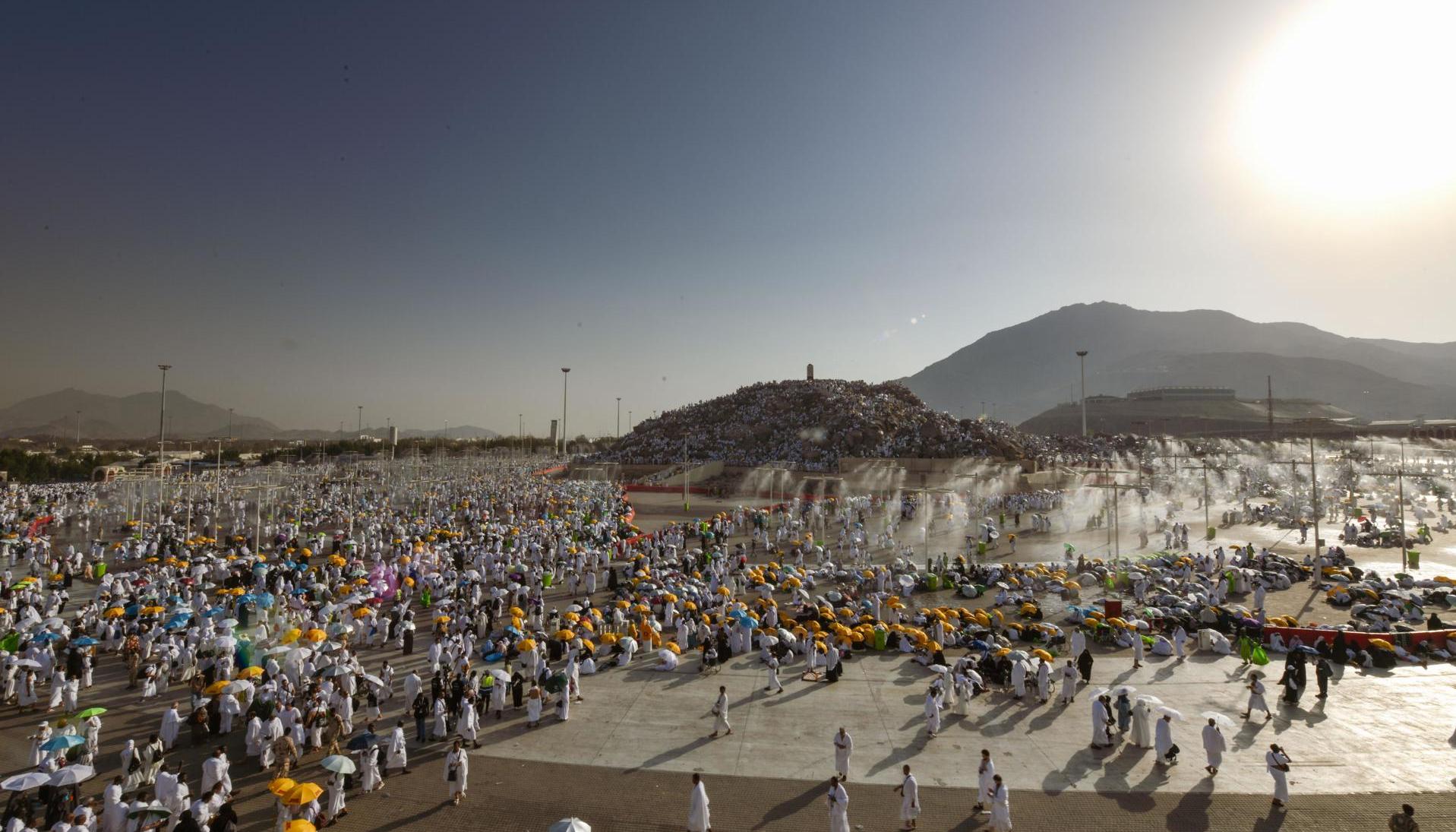 Las altas temperaturas son las protagonistas en La Meca. 