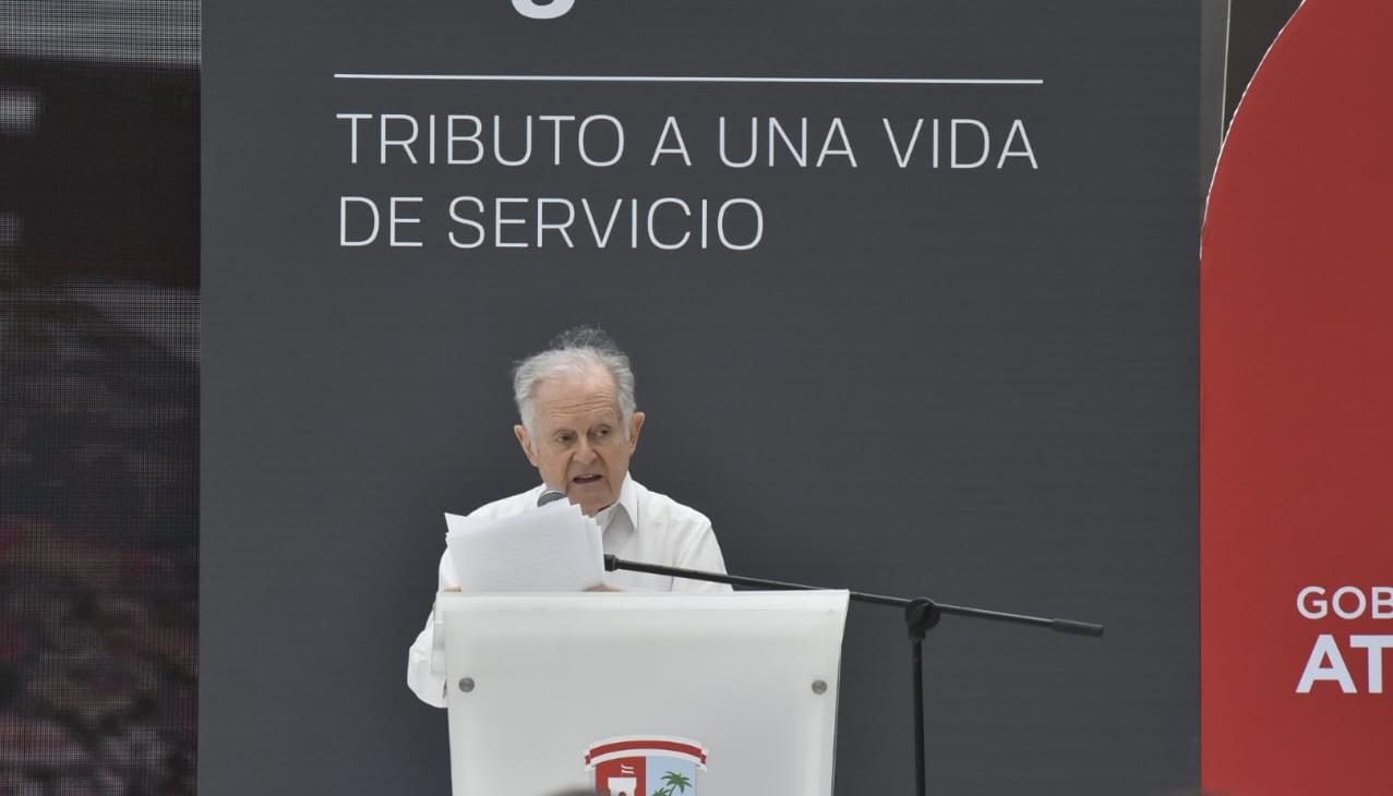 El empresario Luis Carlos Sarmiento Angulo.