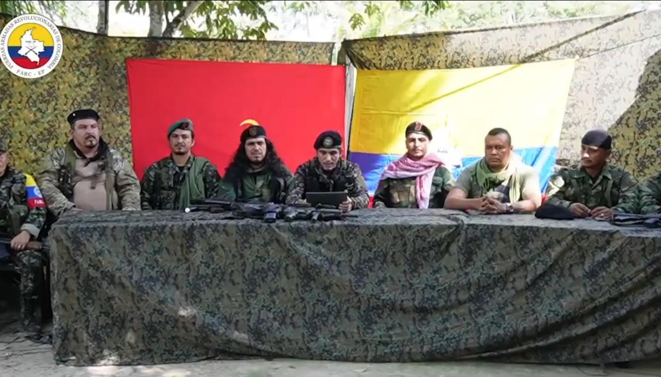 Declaración de disidencias de las FARC.