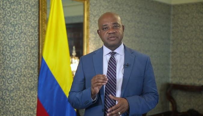 Canciller Luis Gilberto Murillo. 