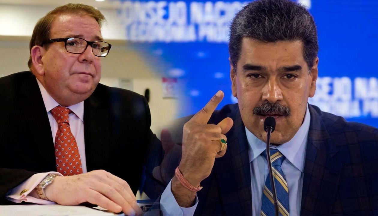 Edmundo González y Nicolás Maduro. 