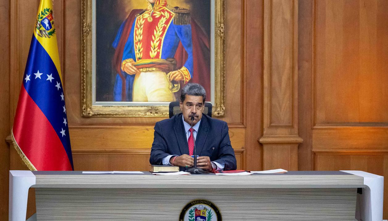 El Presidente de Venezuela, Nicolás Maduro.