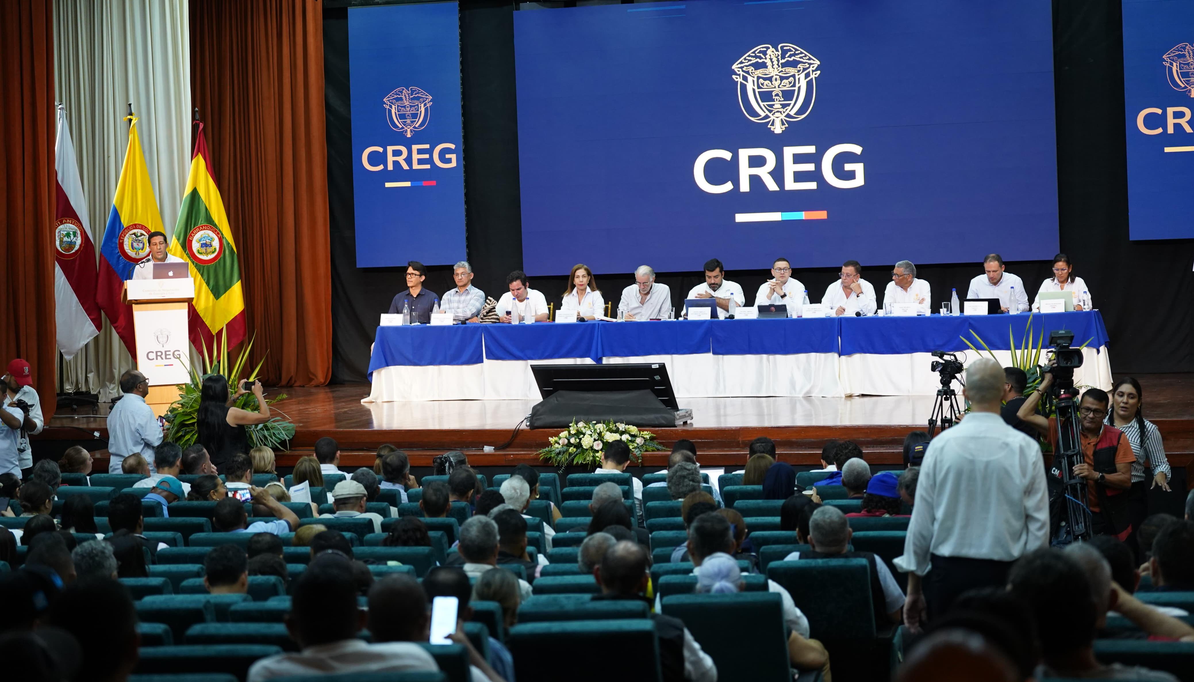 Sesión de la Creg en Barranquilla