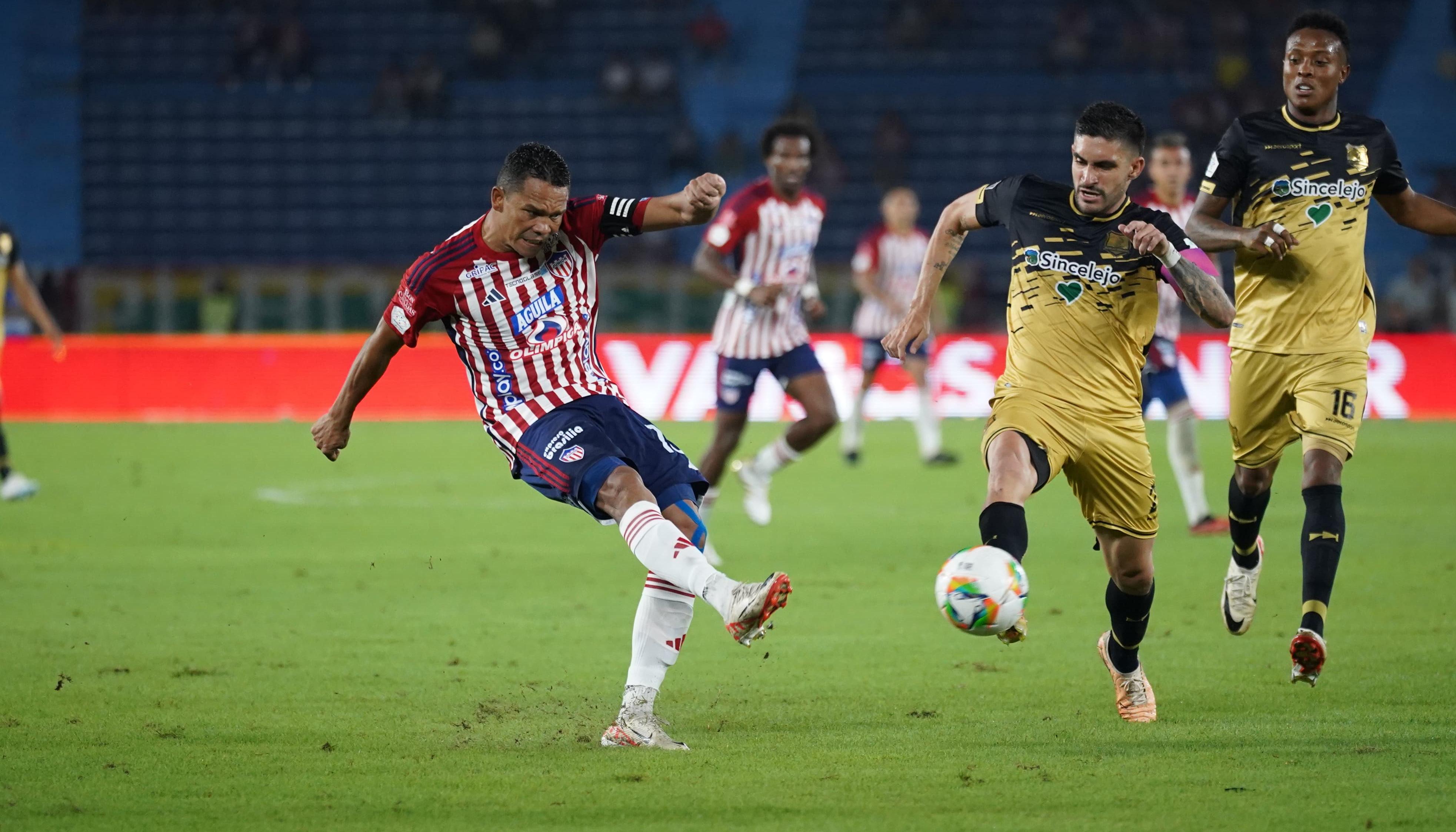 Carlos Bacca, delantero de Junior.