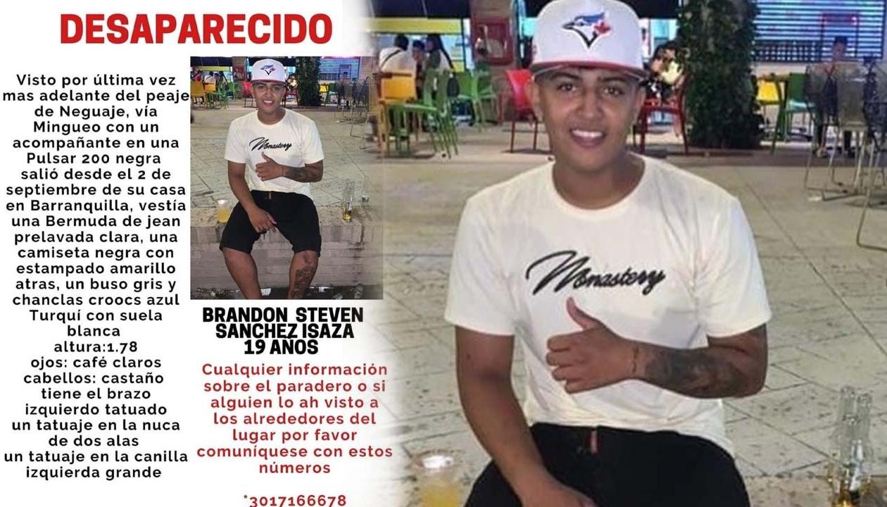 Brandon Steven Sánchez Isaza.