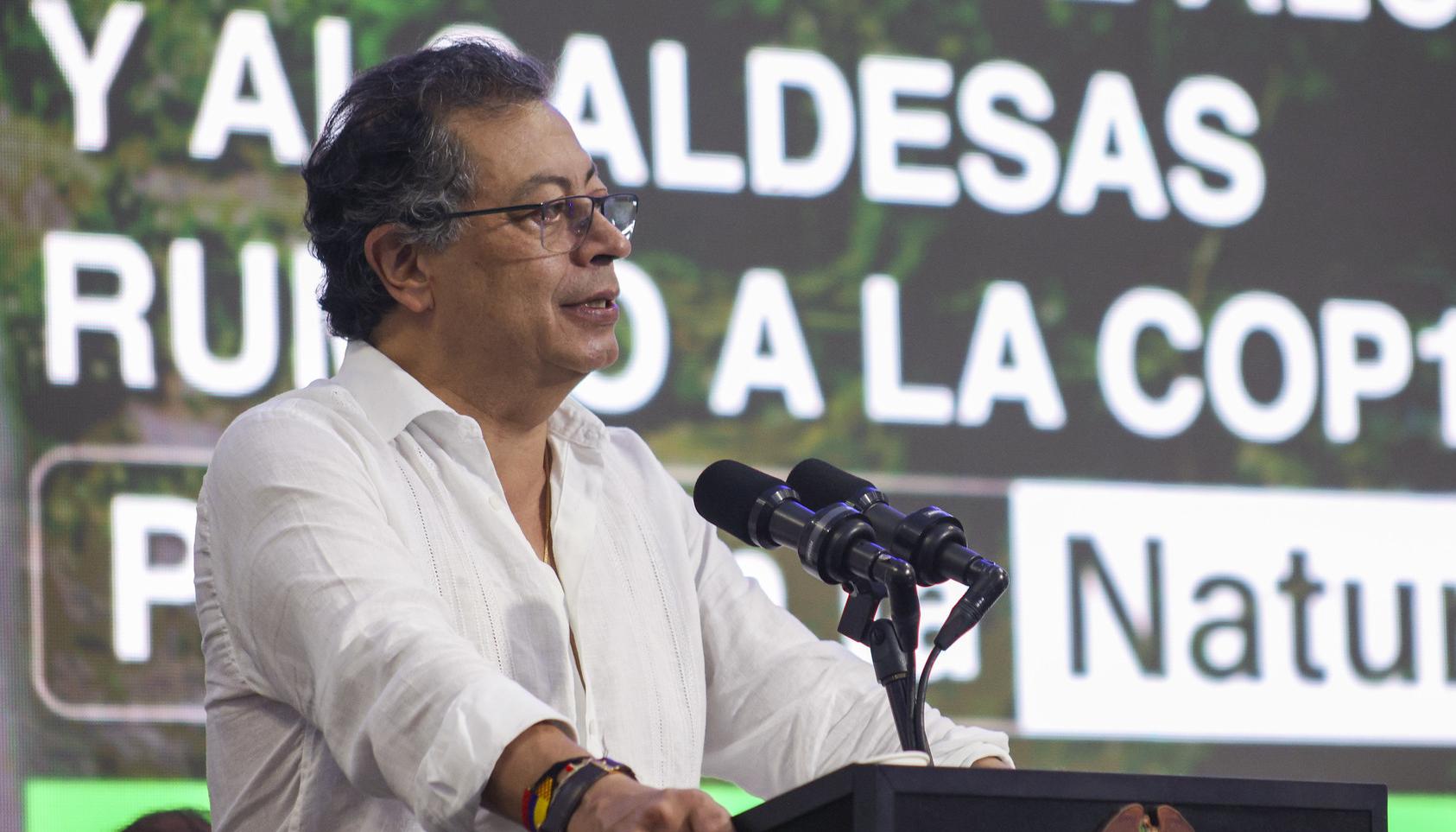 El Presidente Gustavo Petro.