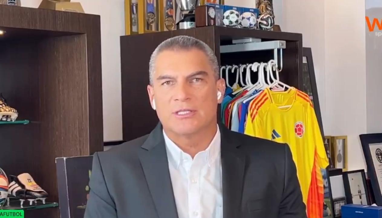 Faryd Mondragón, exportero de la Selección Colombia y comentarista de Win.