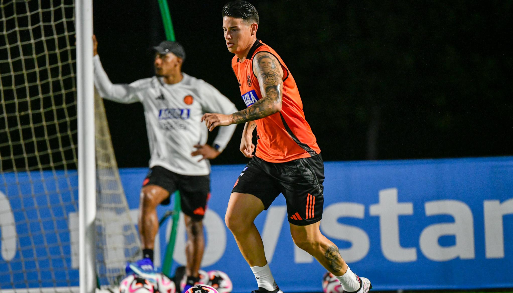 James Rodríguez, mejor jugador de la Copa América y capitán de la Selección Colombia.