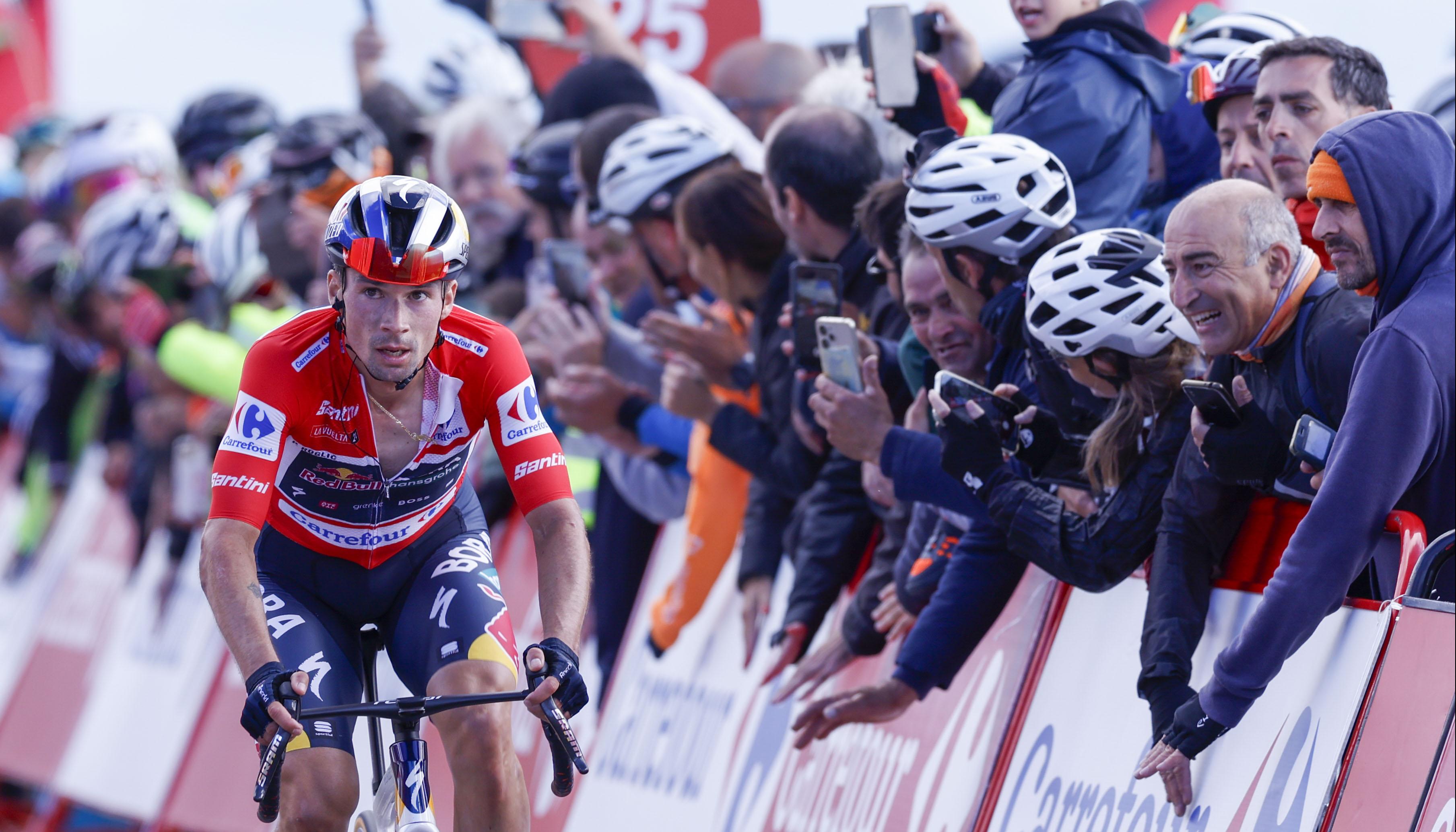 Primoz Roglic está a un paso de lograr su cuarto título en la Vuelta a España.