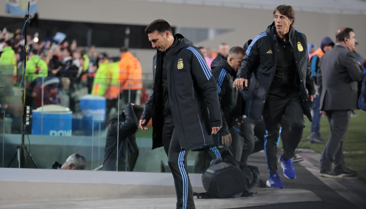 Lionel Scaloni, entrenador de la Selección Argentina. 