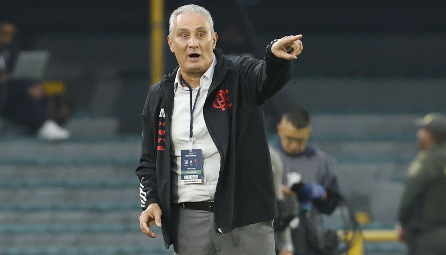 Tite duró once meses como entrenador del Flamengo. 