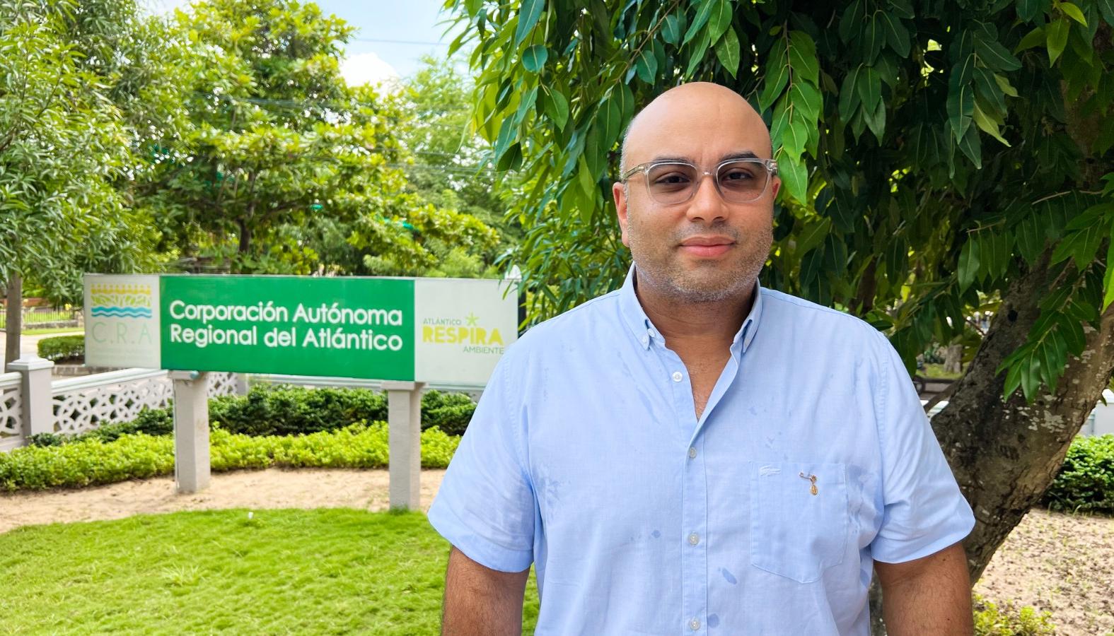 El director de la C.R.A., Jesús León Insignares.