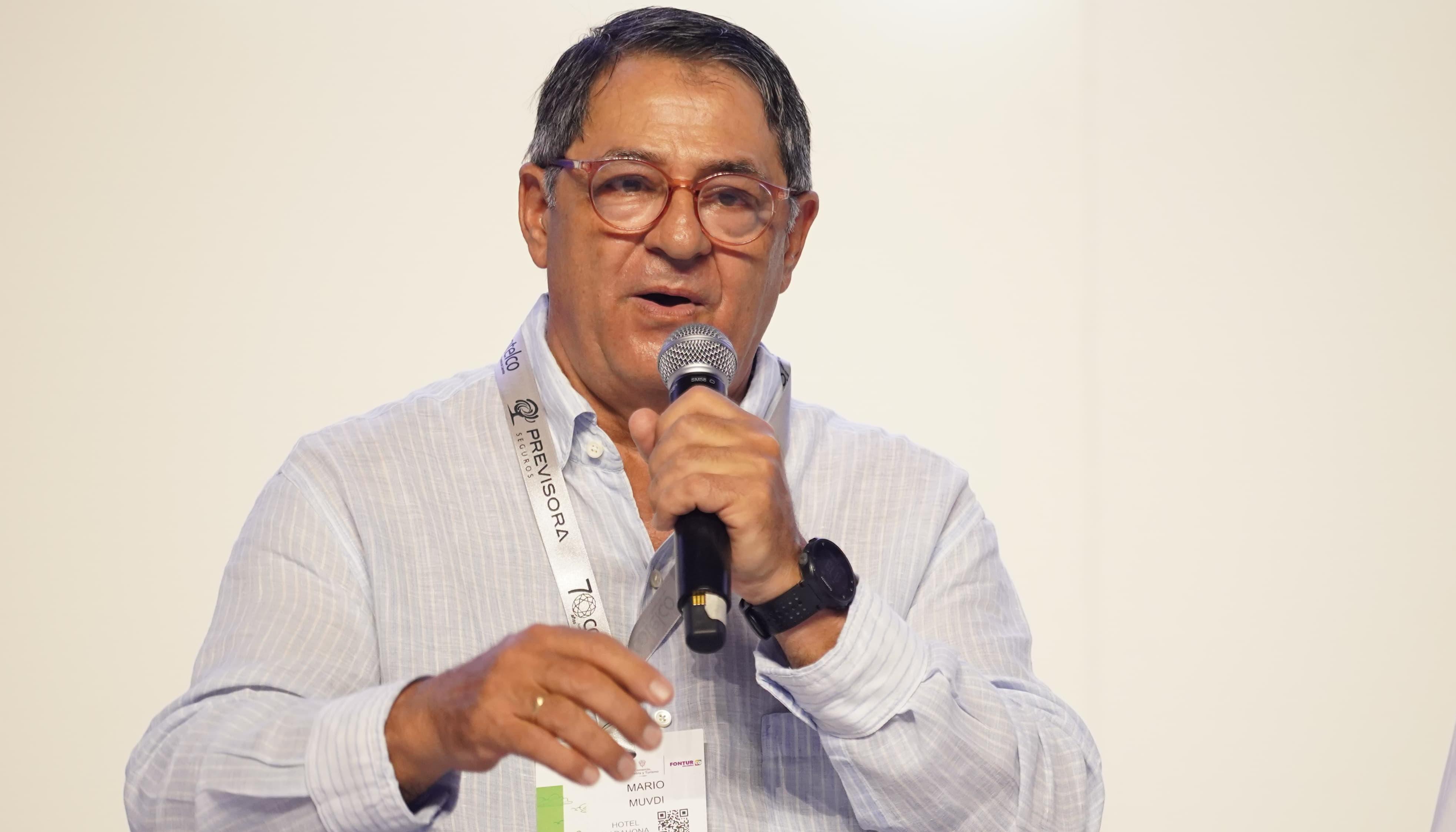 Mario Muvdi, presidente de Cotelco