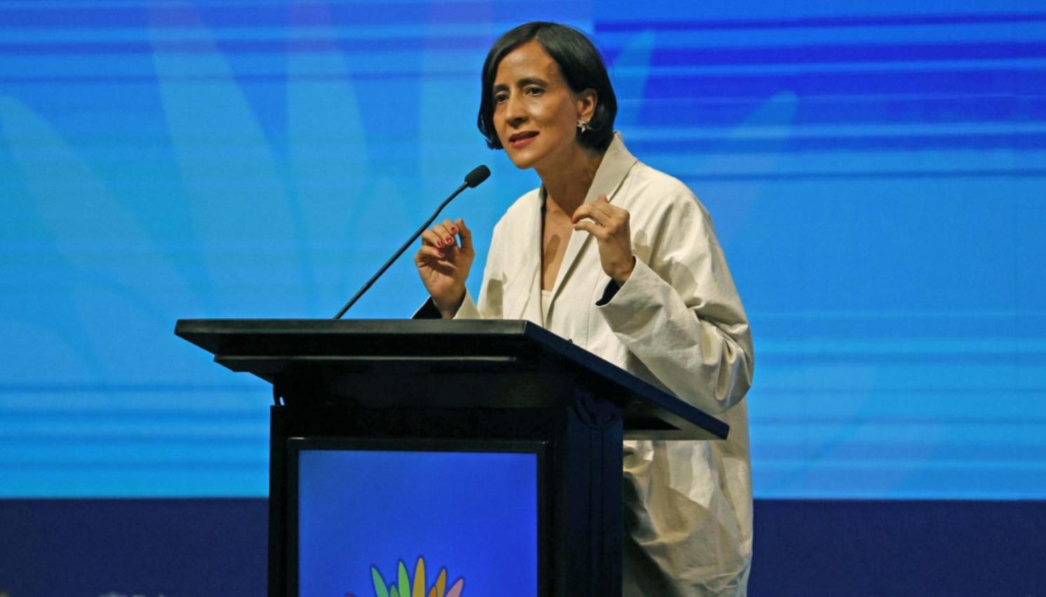 Susana Muhamad, Ministra de Ambiente. 