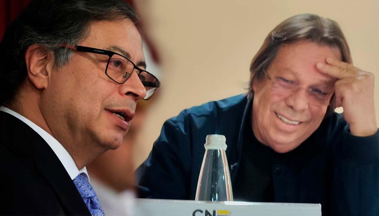 Gustavo Petro y César Lorduy.