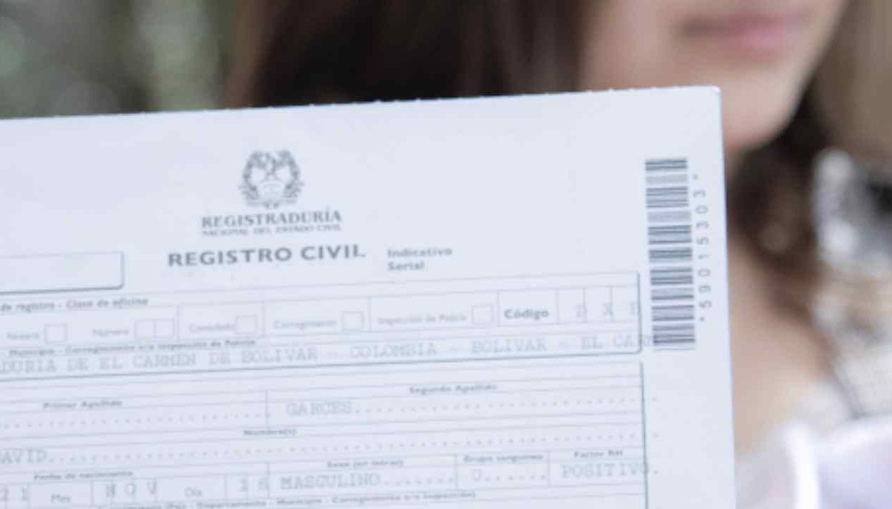 Registro Civil.