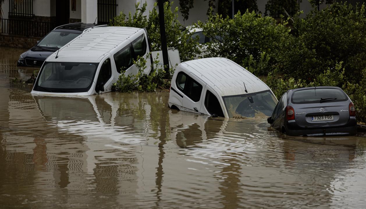 Imagen de la inundación.