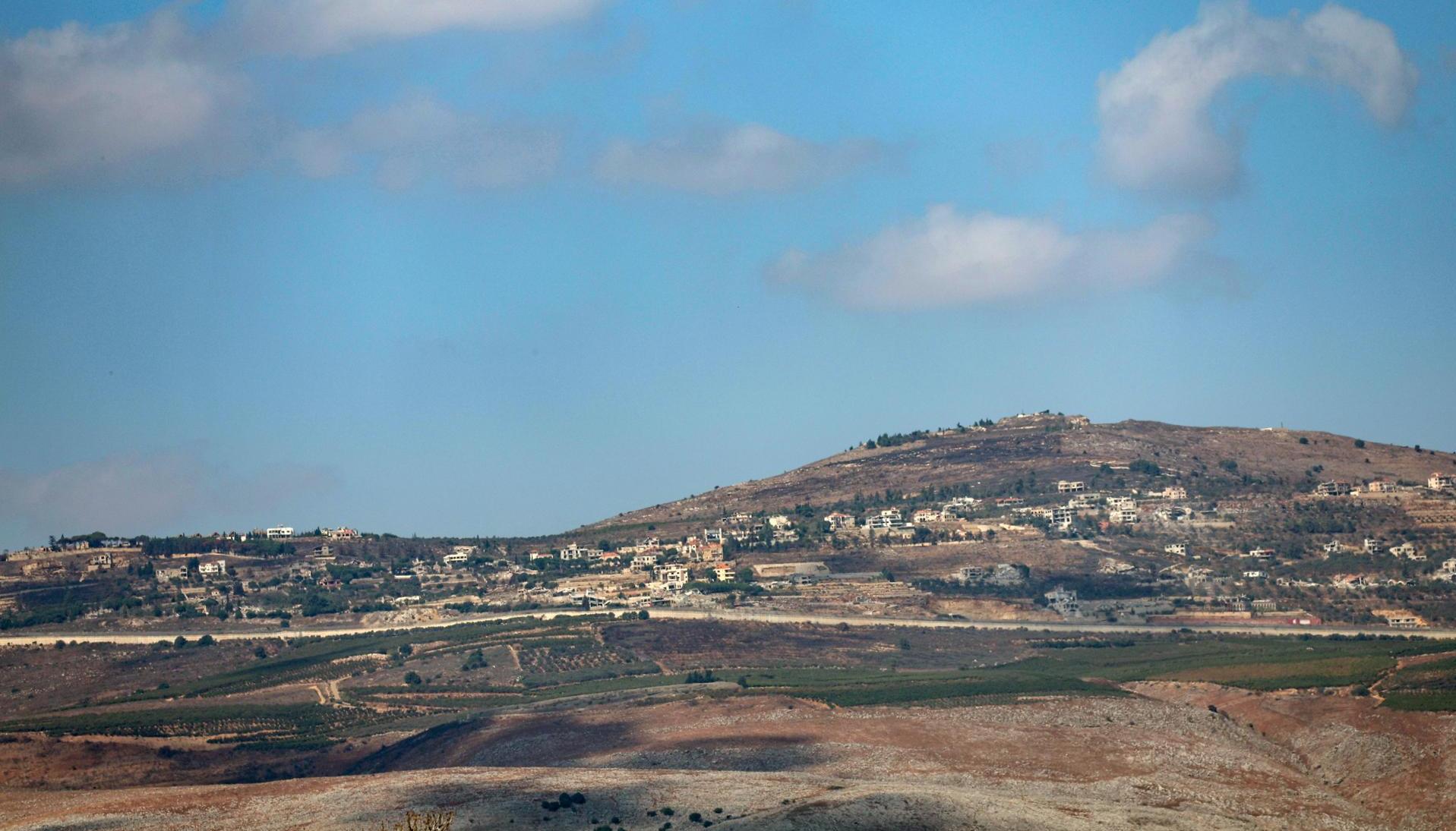 Casas afectadas en el sur del Líbano por ataques de Israel.