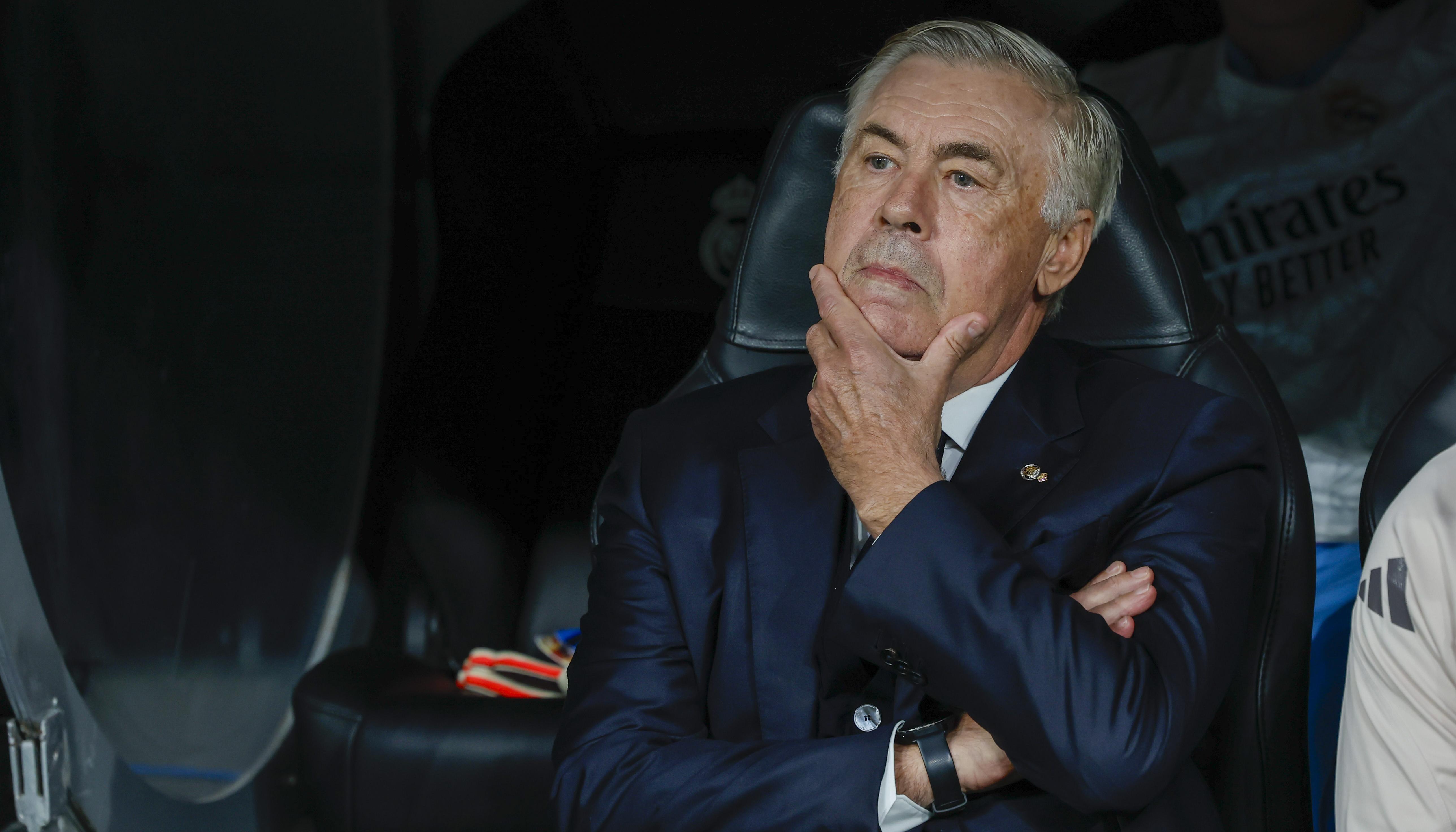 El italiano Carlo Ancelotti, técnico del Real Madrid.